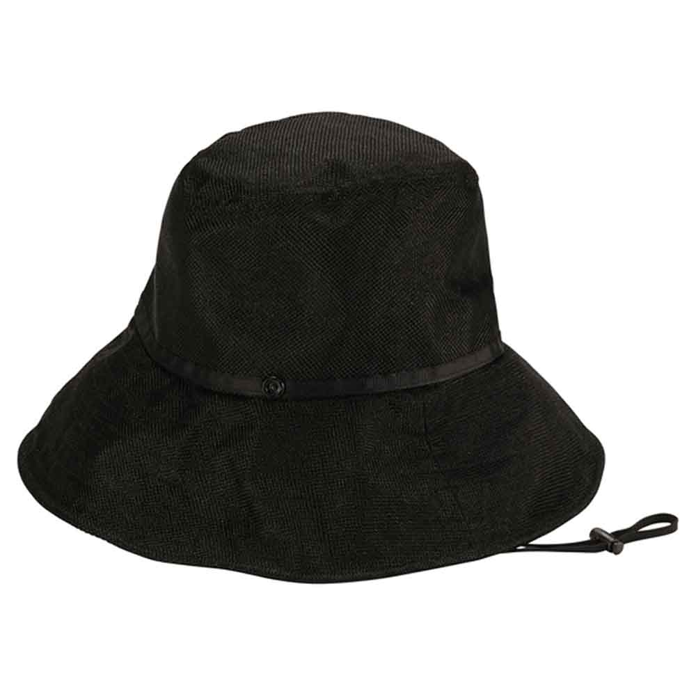 Wpc. UVカット接触冷感クロッシェハット W203-001-103 ブラック