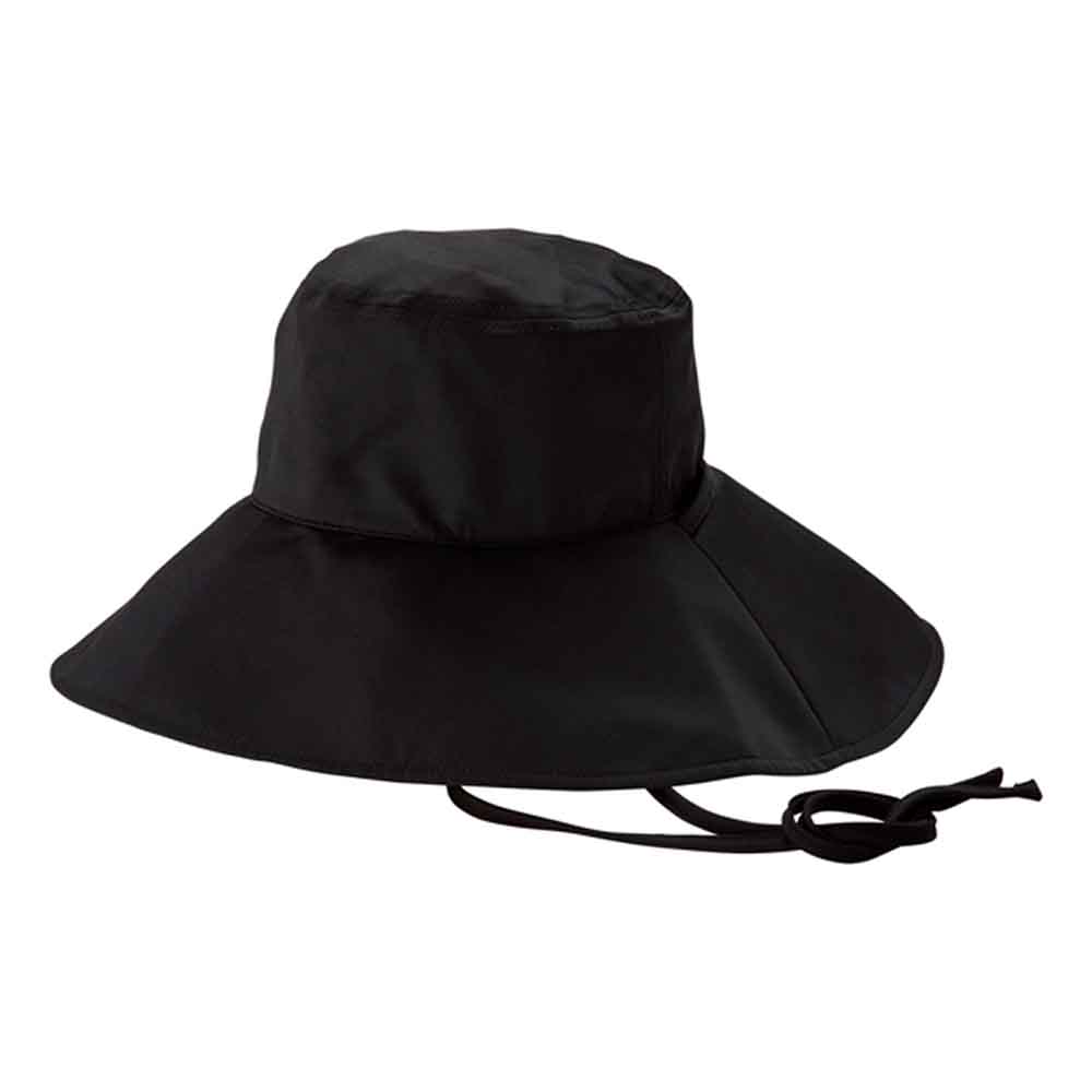 Wpc. UVカット接触冷感つば広ハット W214-001-103 ブラック