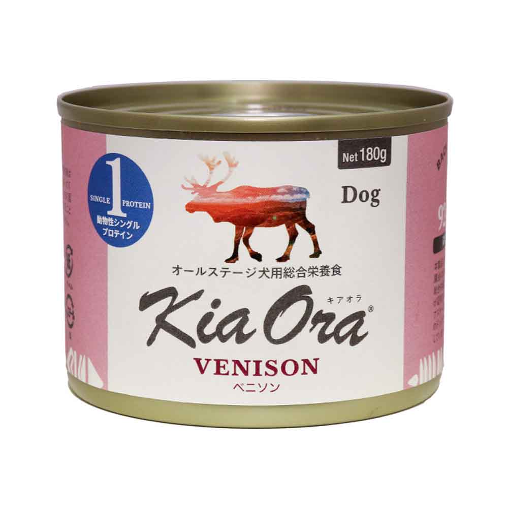 Kia Ora ウェットフード缶 ベニソン 180g
