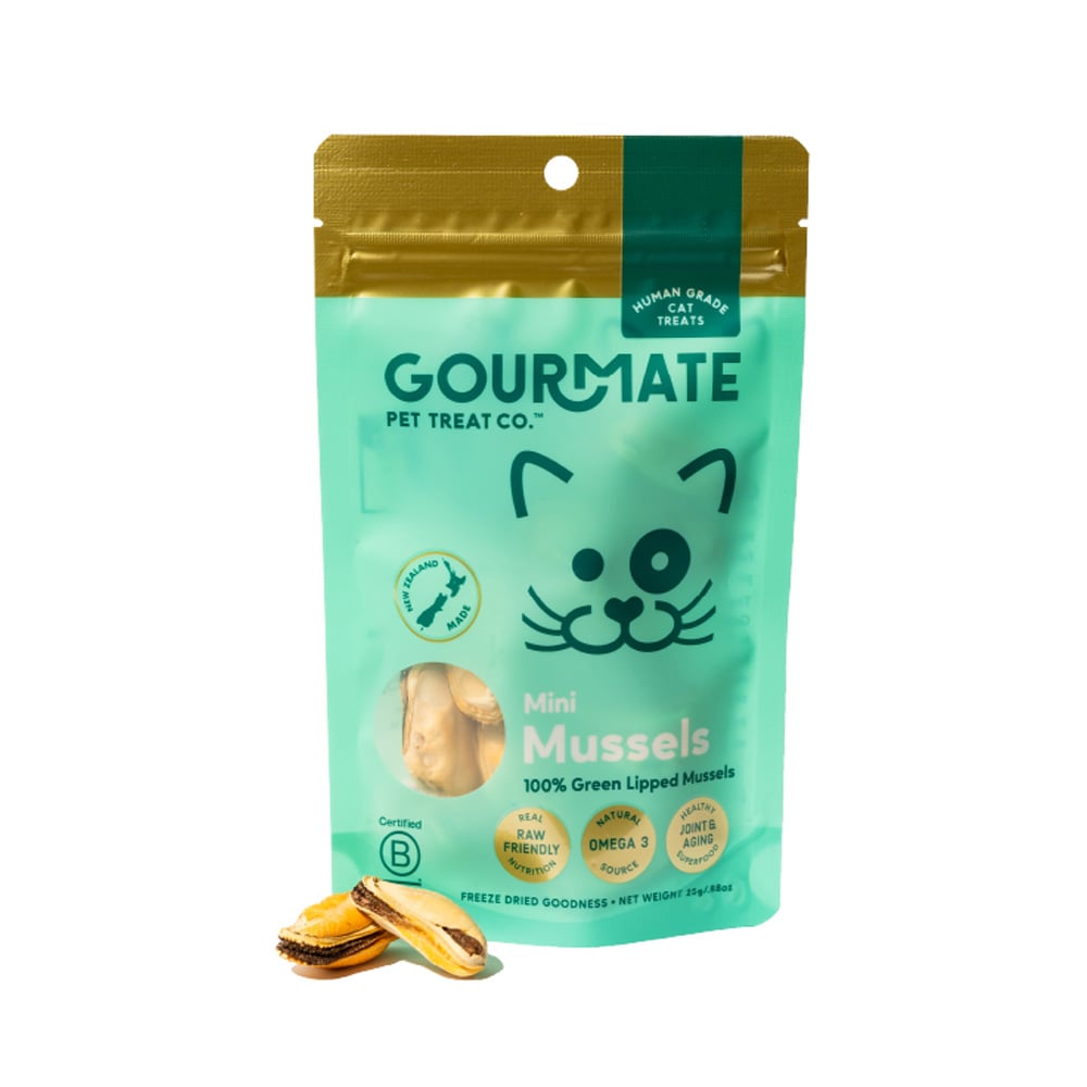 グルメイト フリーズドライトリーツ ミニ 25g 緑イ貝