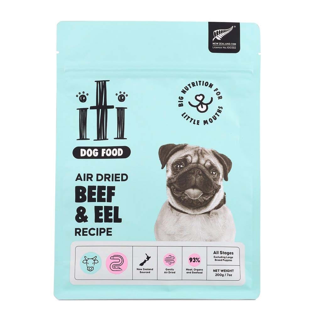 イティ イティドッグ ディナー 200g ビーフ&イール(ウナギ)