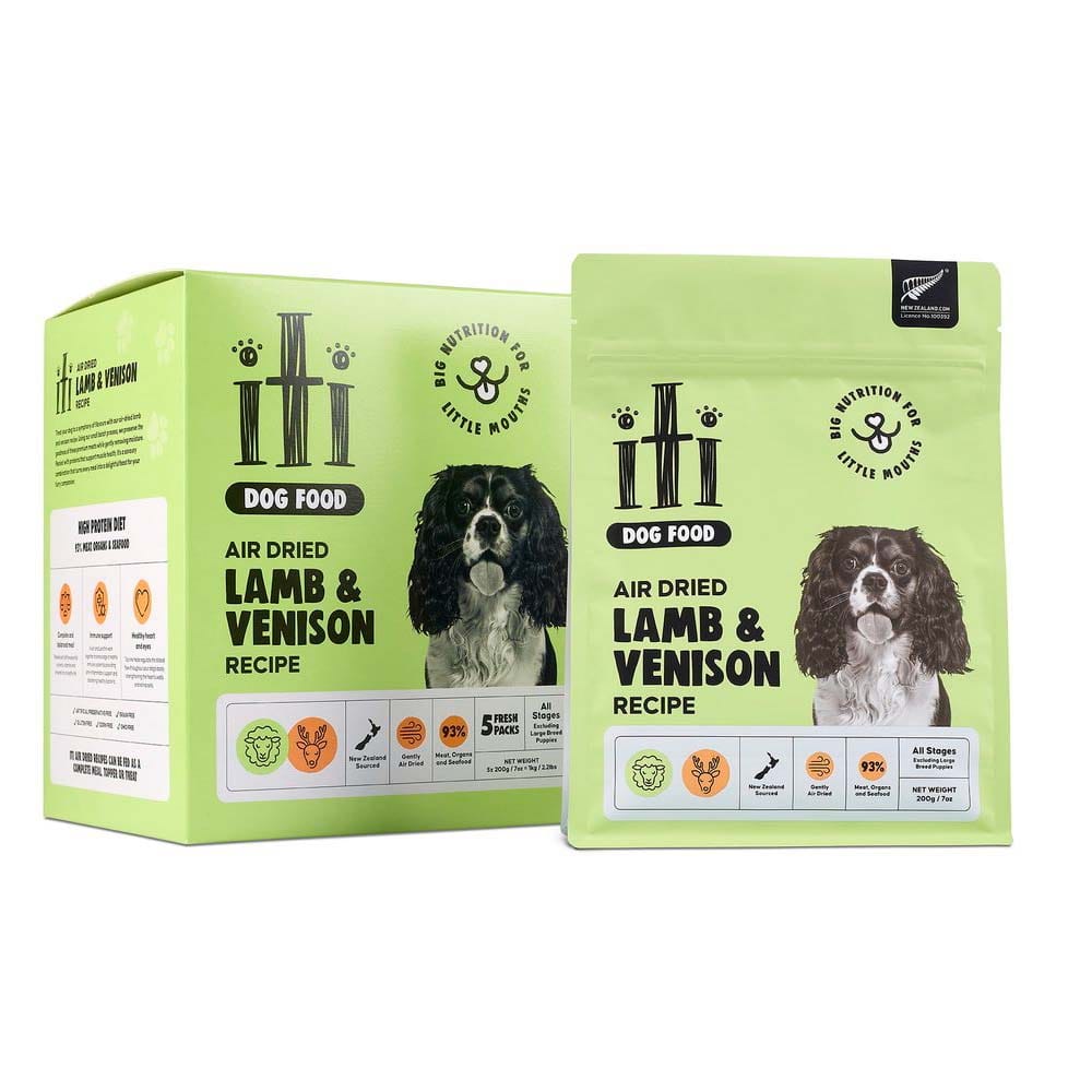 イティ イティドッグ ディナー 1kg(200g×5） ラム&ベニソン