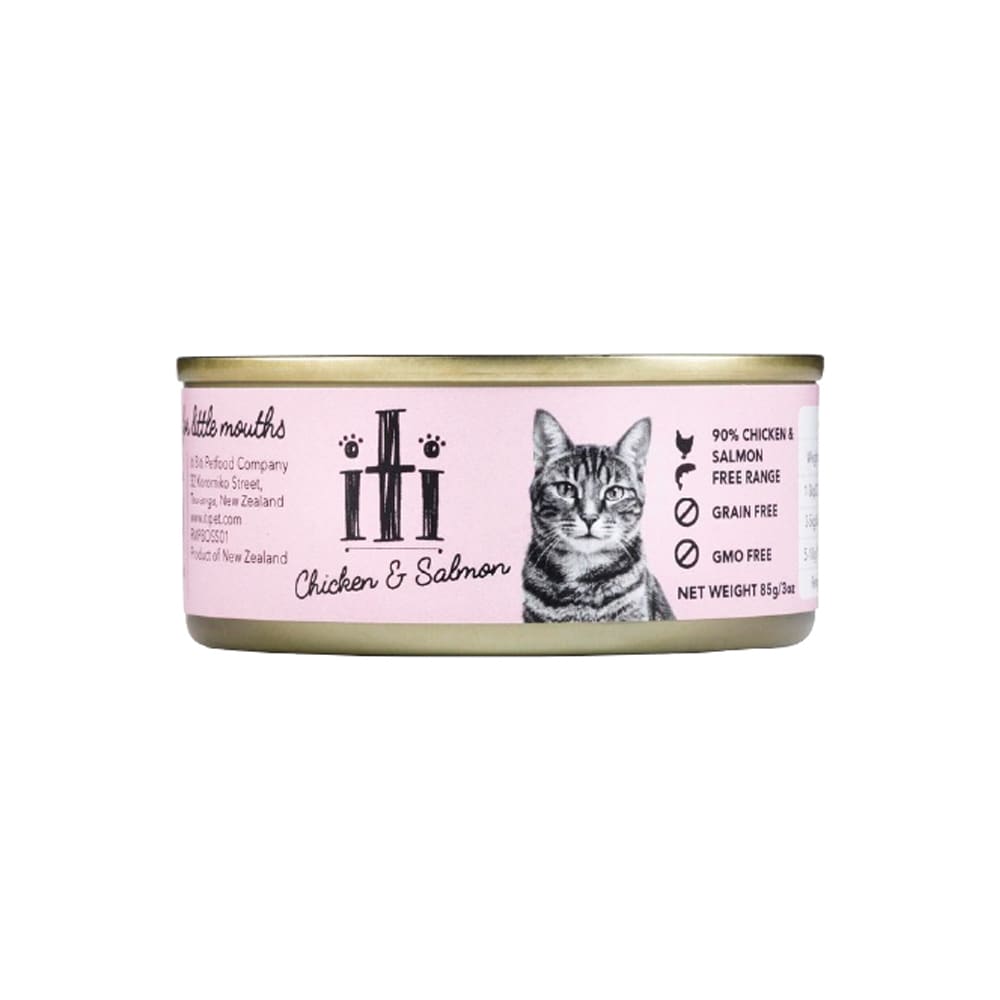 イティ イティキャットフード缶 85g チキン＆サーモン