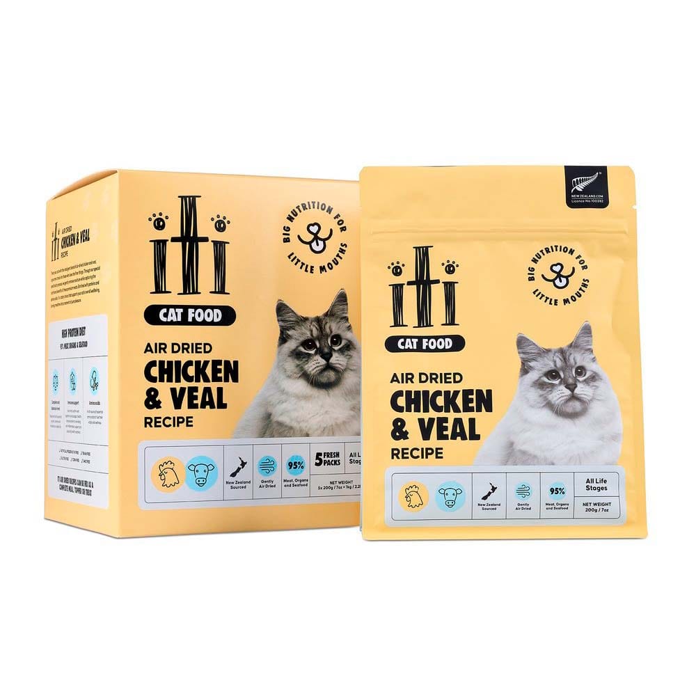 イティ イティキャット ディナー1kg(200g×5) チキン&ヴィール(仔牛)
