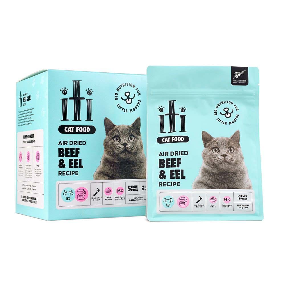 イティ イティキャット ディナー 1㎏(200g×5) ビーフ&イール(ウナギ)