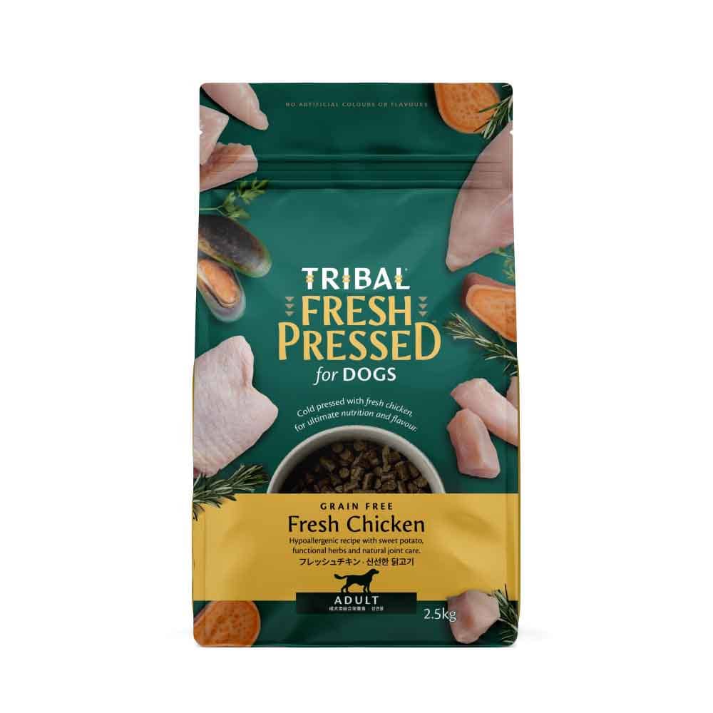 トライバル コールドプレスフレッシュ 2.5kg チキン