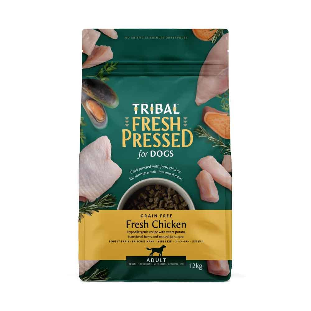 トライバル コールドプレスフレッシュ 12kg チキン
