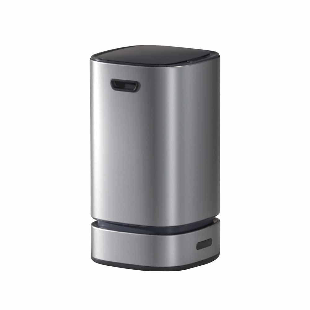 WINCOD 13Lスマートダストボックス 自動密閉･自動交換機能搭載 シルバー TH-SAT13-SL