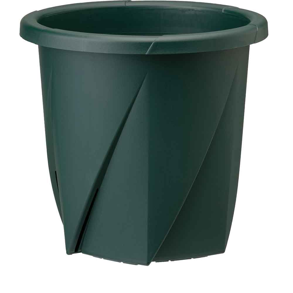 大和プラスチック 根はりポット 30型 ダークグリーン