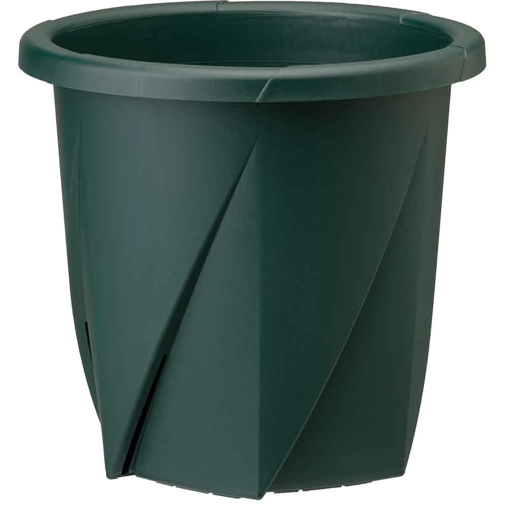 大和プラスチック 根はりポット 35型 ダークグリーン