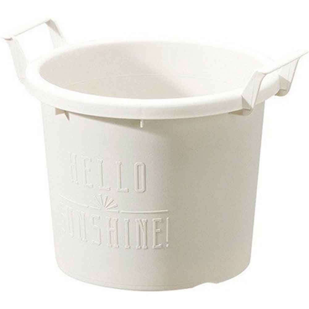 大和プラスチック グロウコンテナ 18型 ホワイト