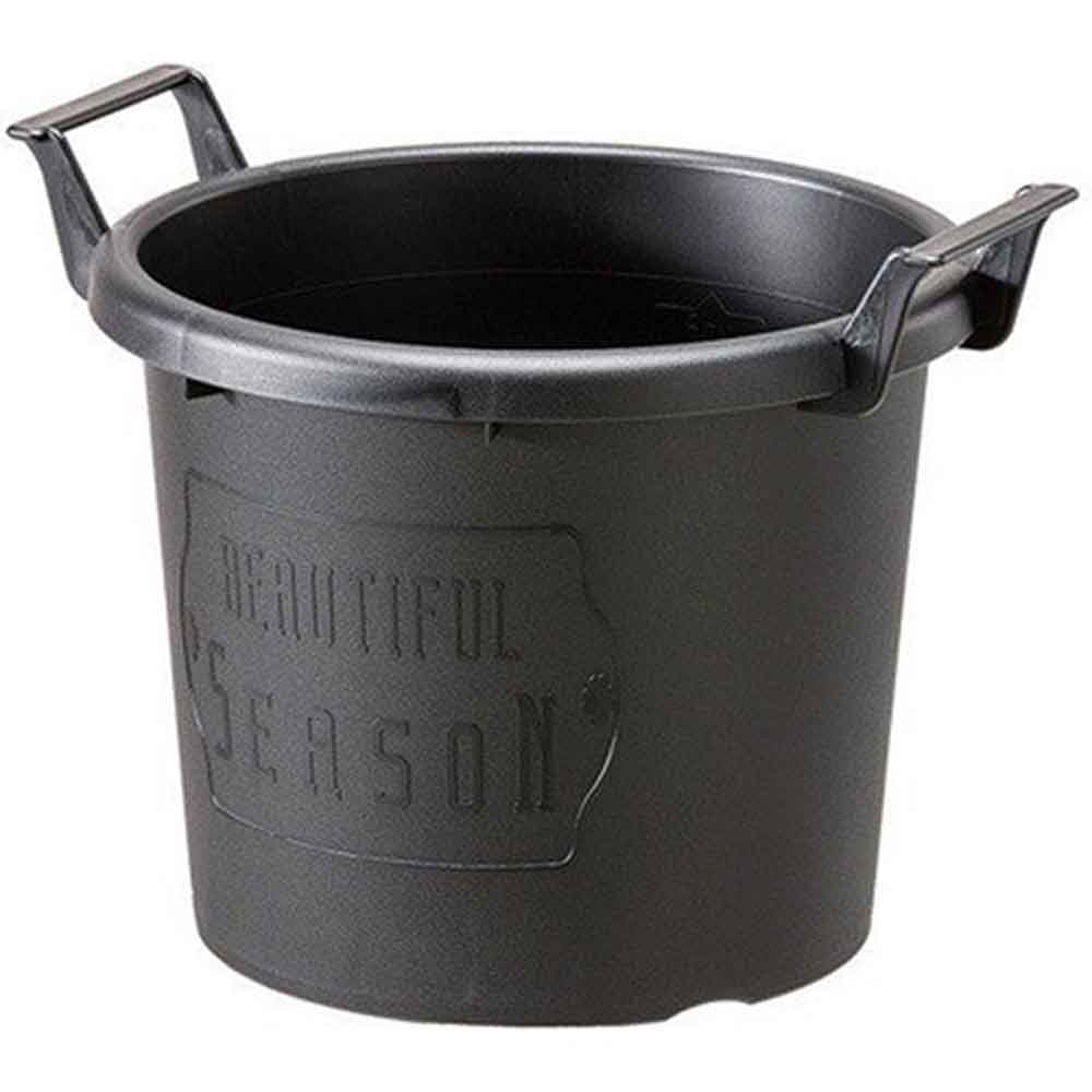 大和プラスチック グロウコンテナ 24型 ブラック