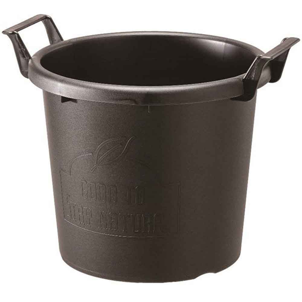 大和プラスチック グロウコンテナ 35型 ブラック