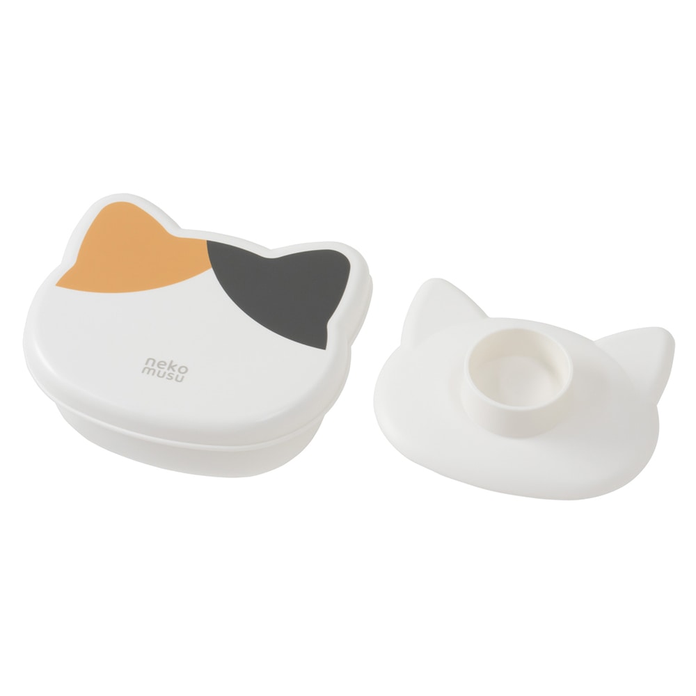 ねこむす ねこむす おにぎりケース LS-22 ブラウン（三毛）