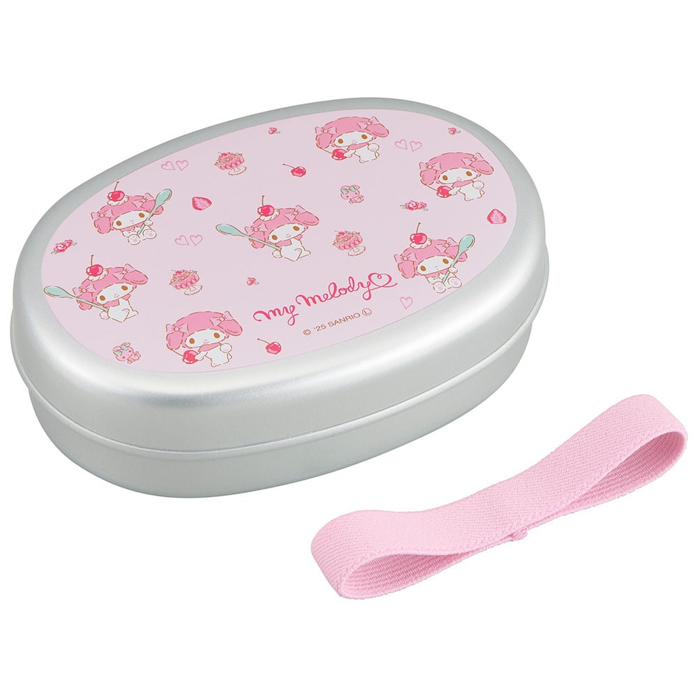 マイメロディ アルミ子供弁当箱M（仕切付） AL-5