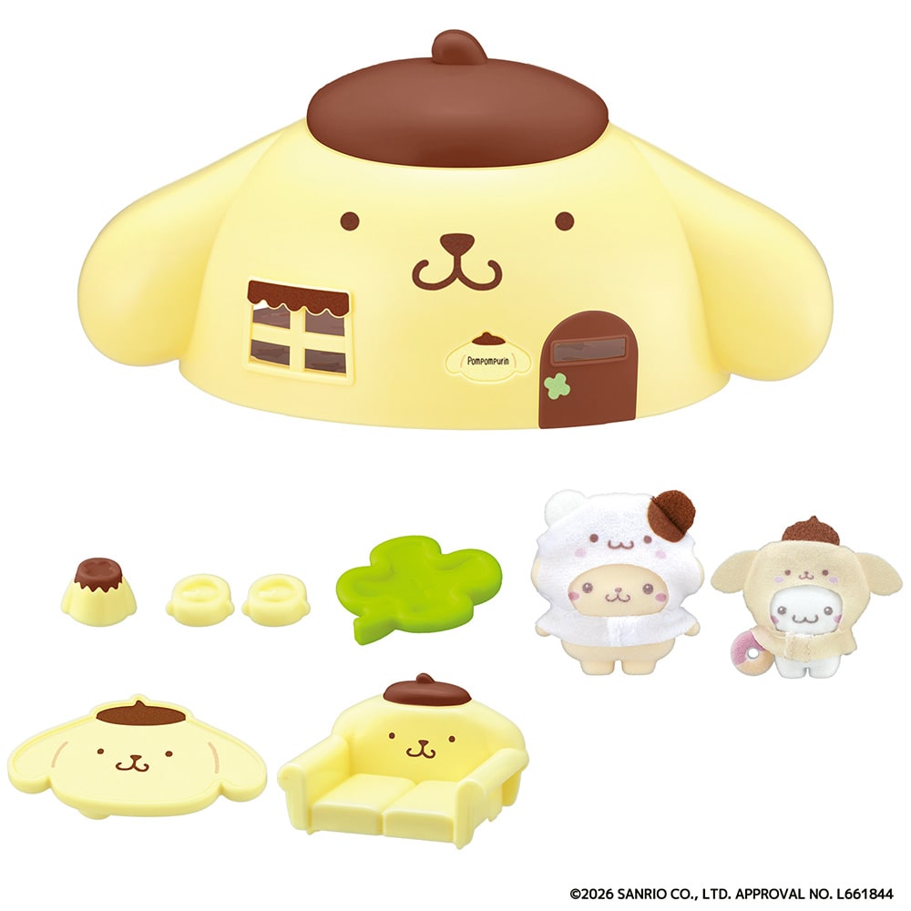 ぷちとも Sanrio characters ポムポムプリンのおうち: アイリス