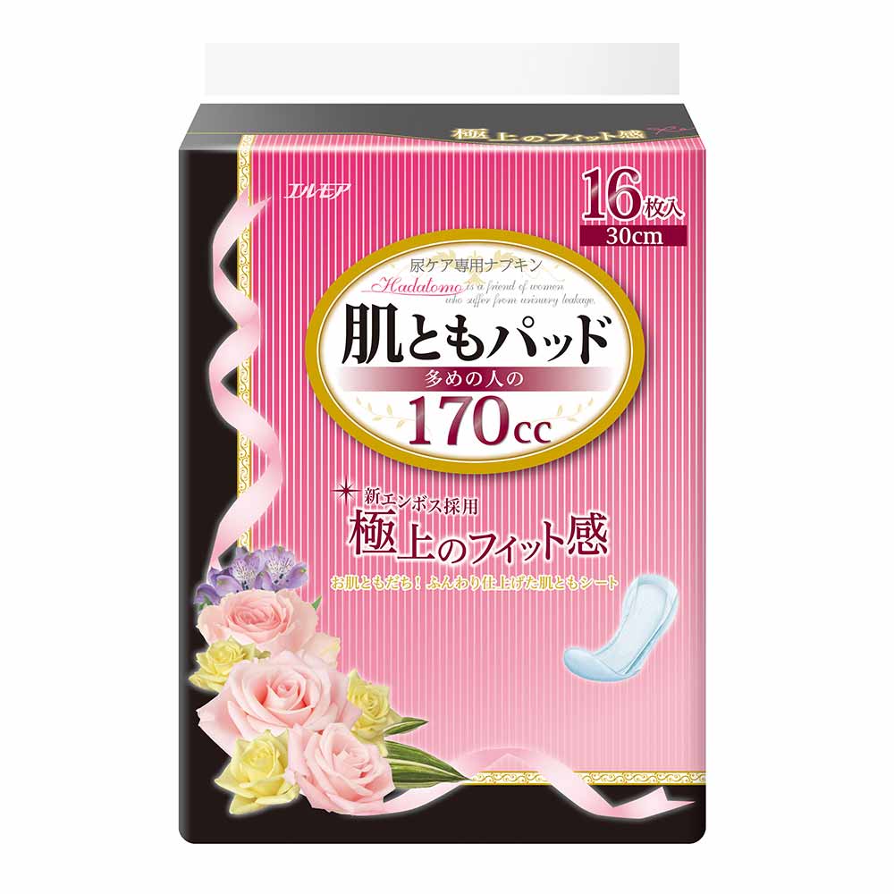 5コ]肌ともパッド 611276 多めの人の170cc_16枚