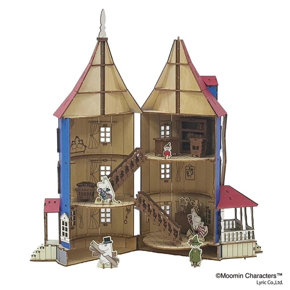 Wooden Art ki-gu-mi ムーミンやしき