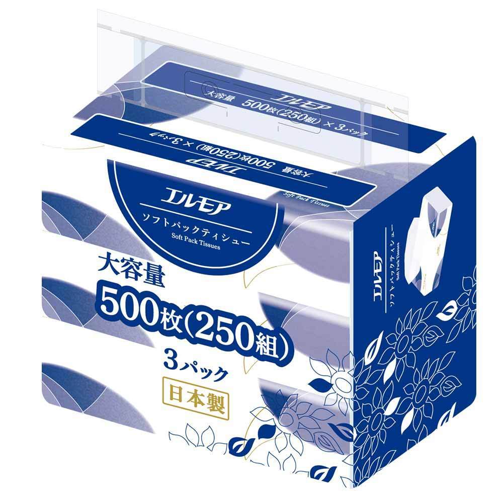 エルモア エルモアソフトティシュー250W3P