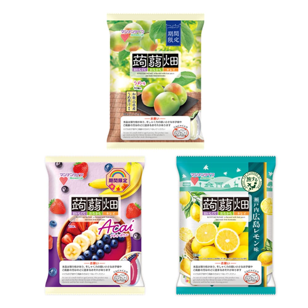 蒟蒻畑 【6袋】蒟蒻畑 アソートセット