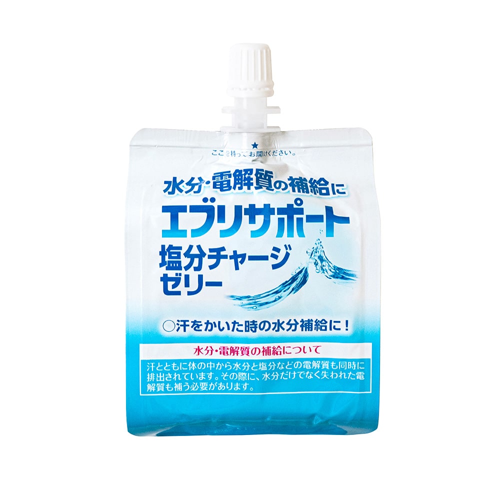 ＼全品7倍！4月27日（月）まで／エブリサポート エブリサポート塩分チャージゼリー 6個