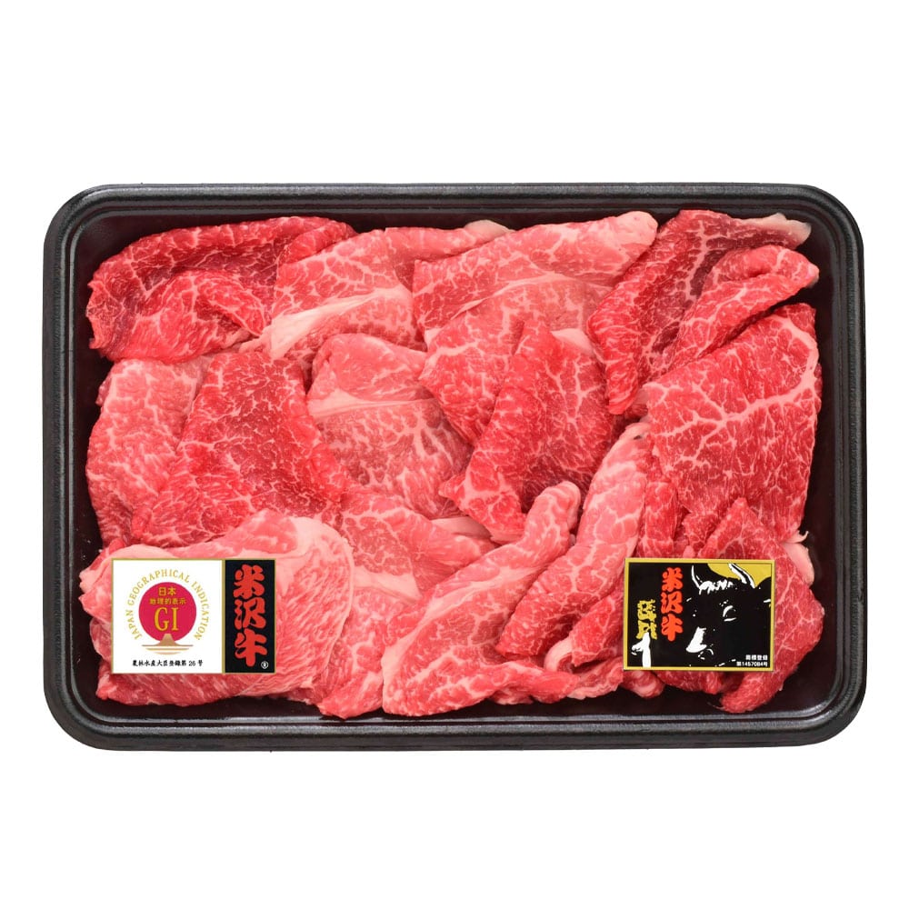 株式会社米沢牛黄木 米沢牛すき焼用切落し320g（簡易箱） YKI50J 【時間指定不可】【代引不可】【同梱不可】