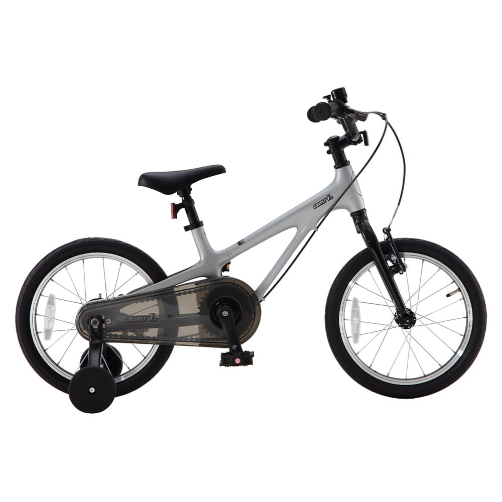 【完成車】チャーリーワン・MAG KIDS 子供用自転車フラットシルバー MAG16 【時間指定不可】【代引不可】【同梱不可】