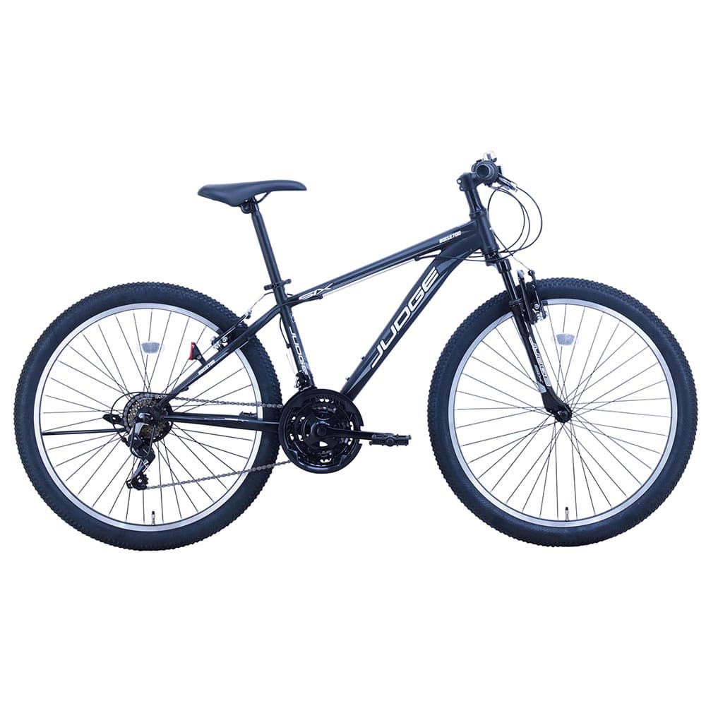 【完成車】ジャッジ MTB マウンテンバイク JUD2618 フラットブラック/グレー【時間指定不可】【代引不可】【同梱不可】