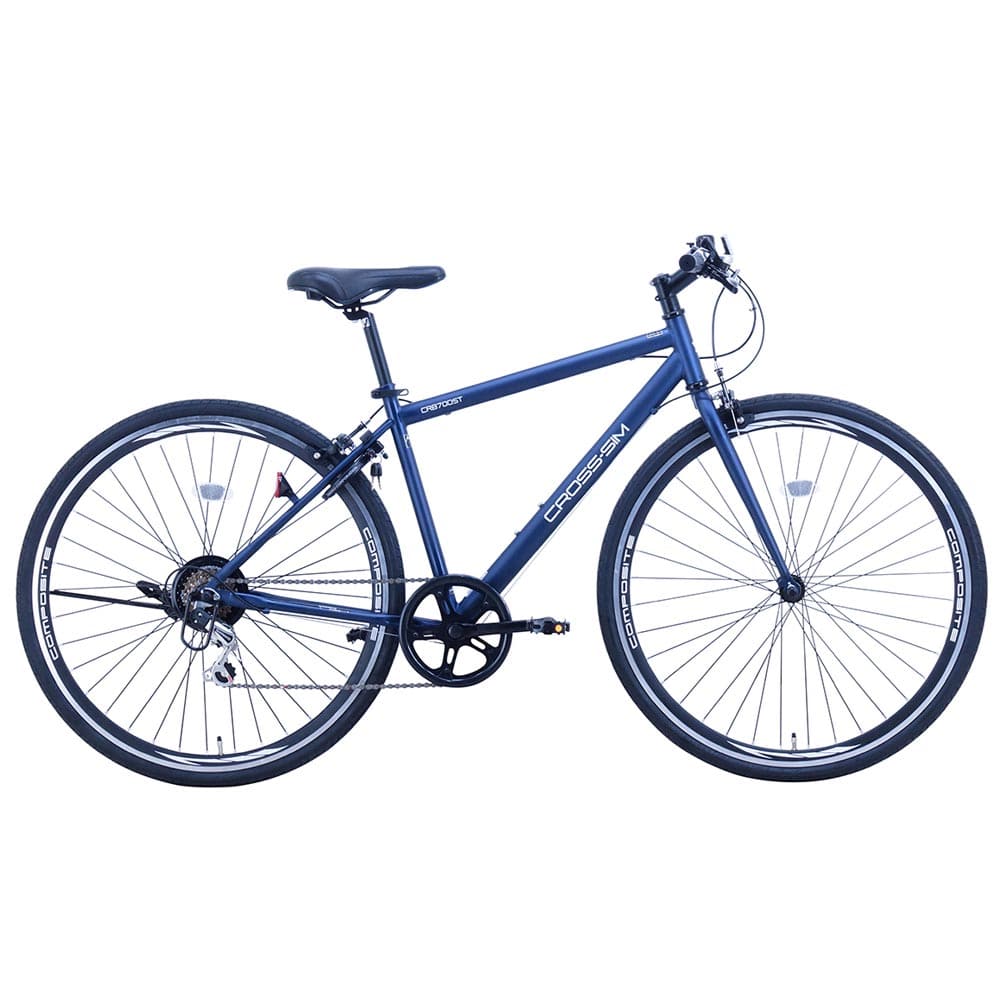 【完成車】クロッシム ST クロスバイク CRSIM7006-450 ダークブルー【時間指定不可】【代引不可】【同梱不可】