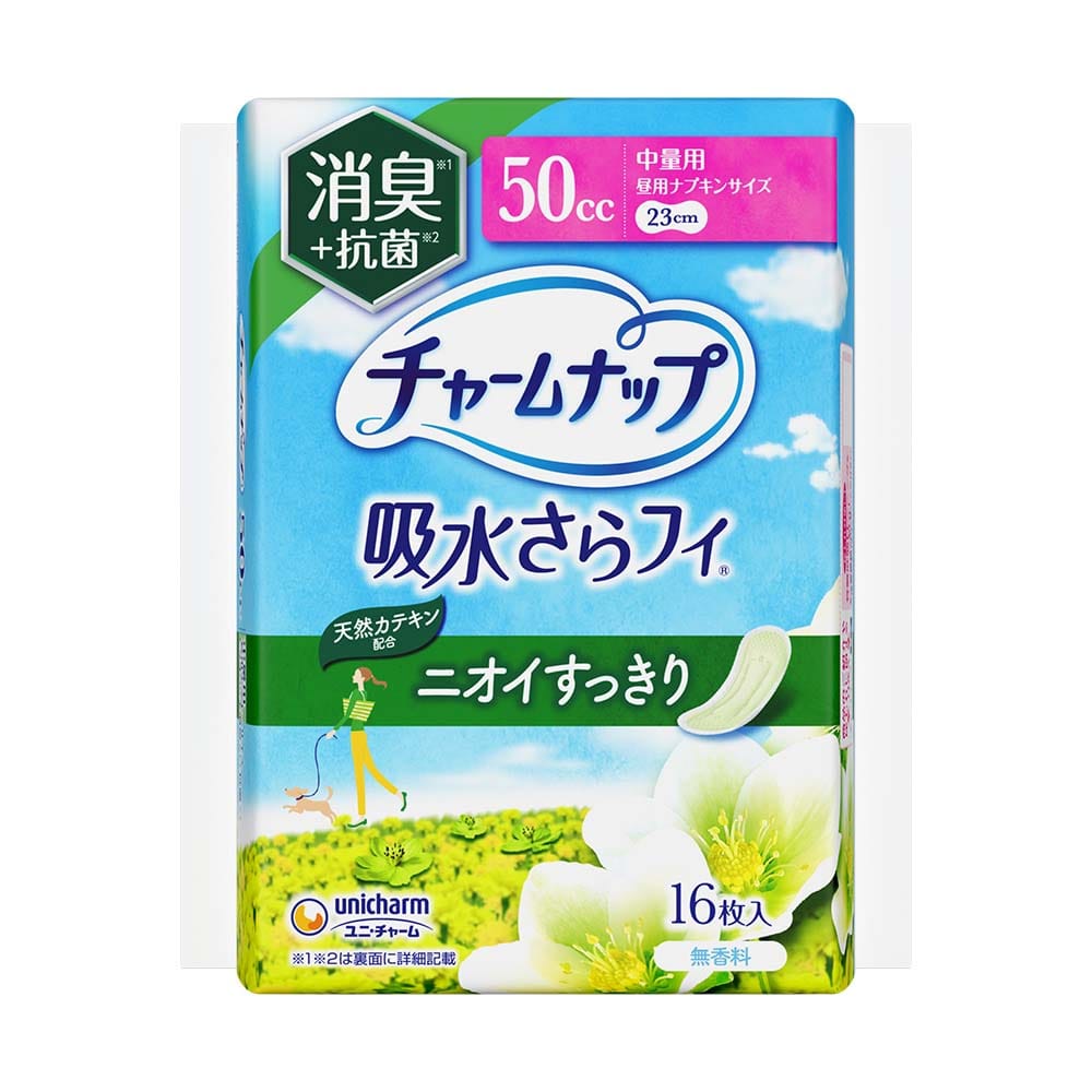 チャームナップ 【3個】チャームナップ中量用消臭タイプ16枚