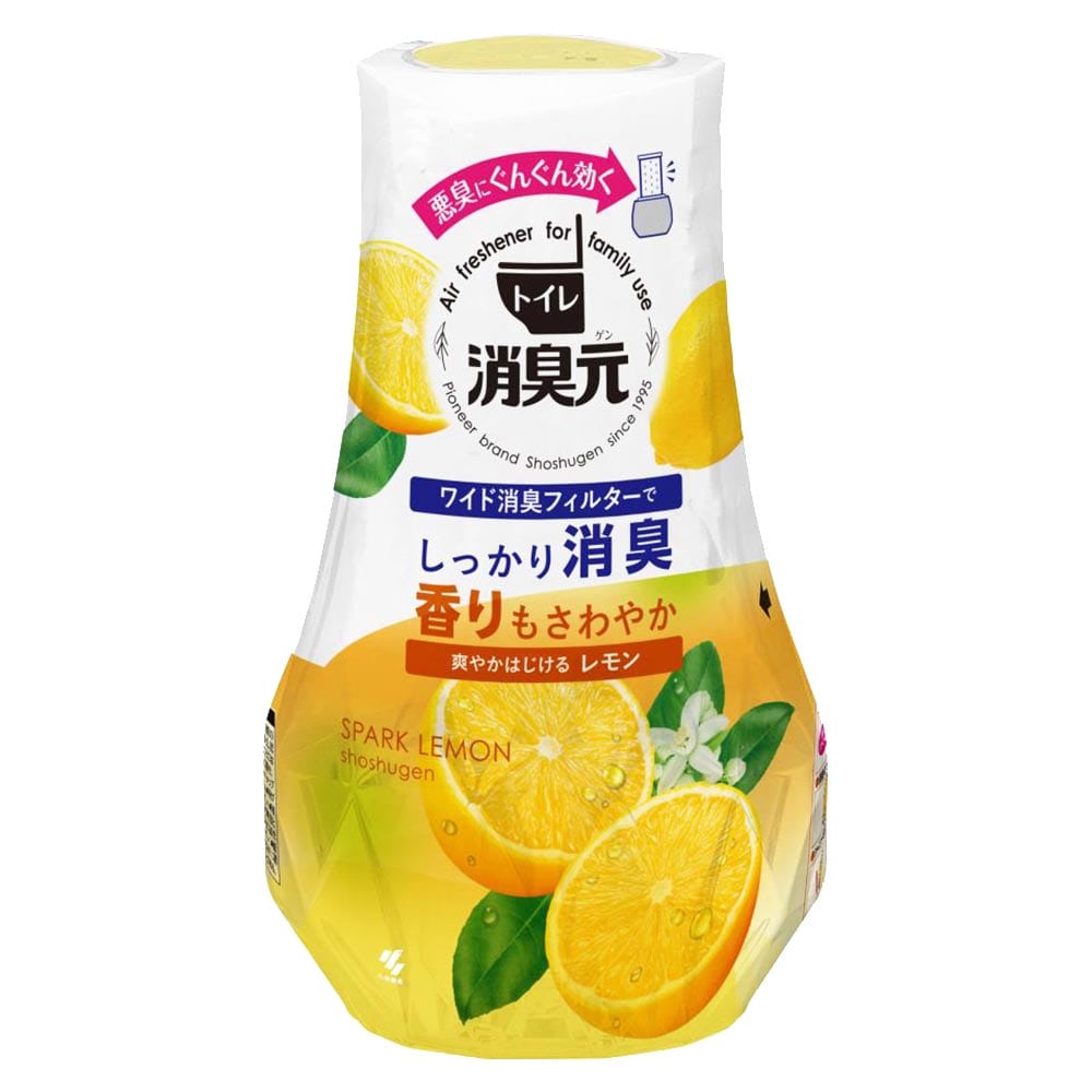 トイレの消臭元 トイレの消臭元 爽やかはじけるレモン