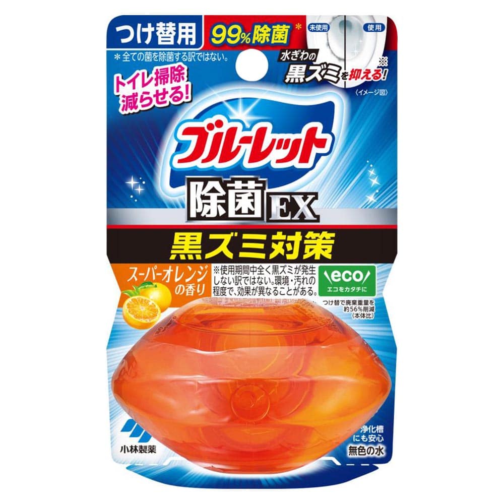 液体ブルーレット 液体ブルーレットおくだけ除菌ＥＸ つけ替え スーパーオレンジ