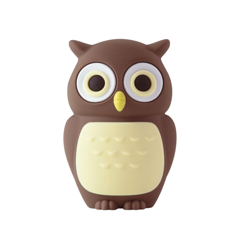 BONE キャラクターバルブキャップ 2個入り 111633 フクロウ