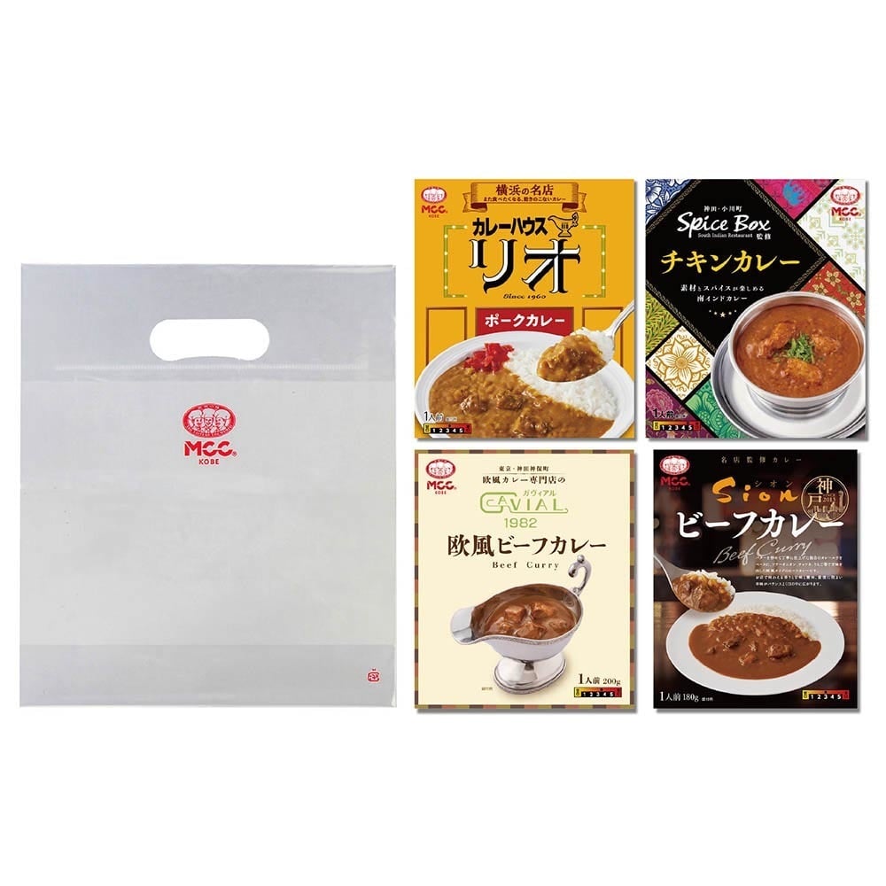 MCC MCC 東西名店カレー4種食べ比べセット