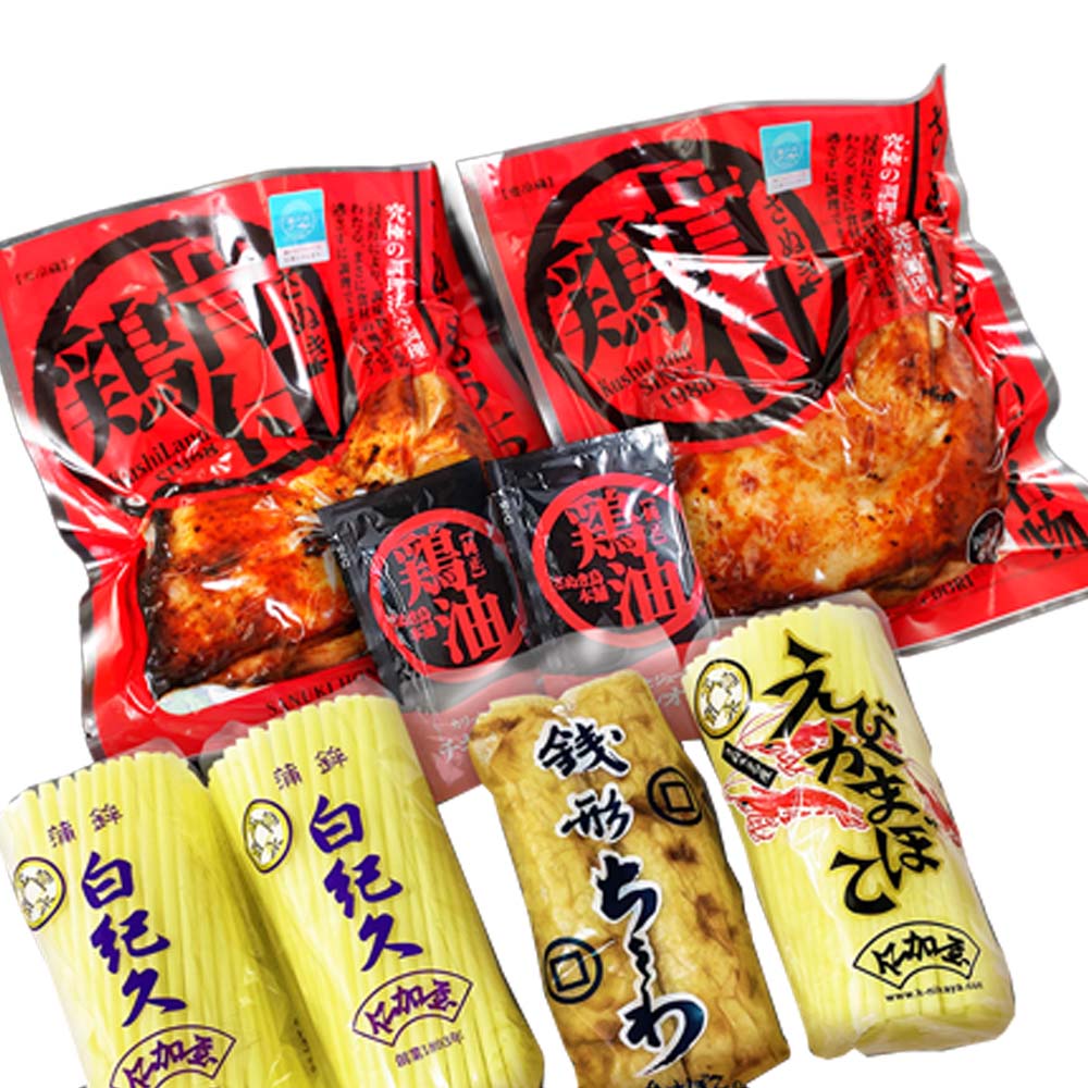【さぬき鳥本舗】さぬき鳥本舗×仁加屋かまぼこ【晩酌セット】 nikaya-set 【時間指定不可】【代引不可】【同梱不可】