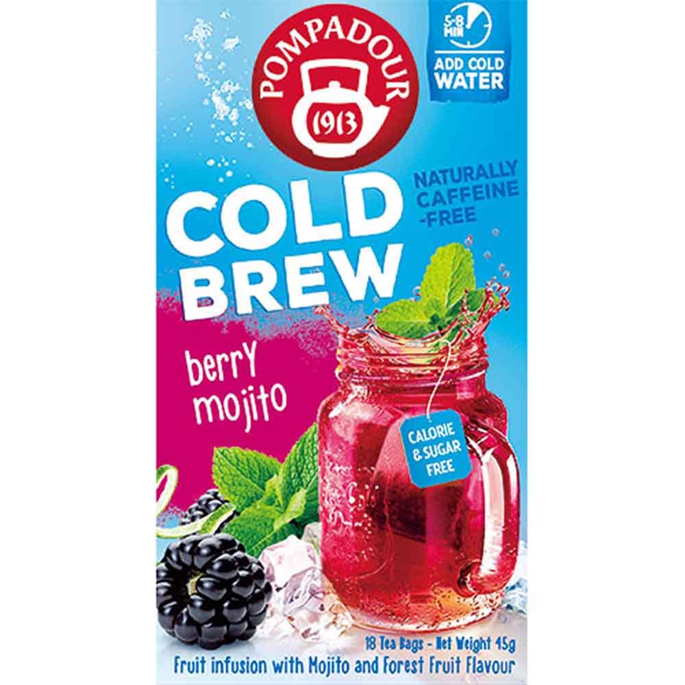 【5箱】POMPADOUR コールドブリュー 18包 71332 ベリーモヒート