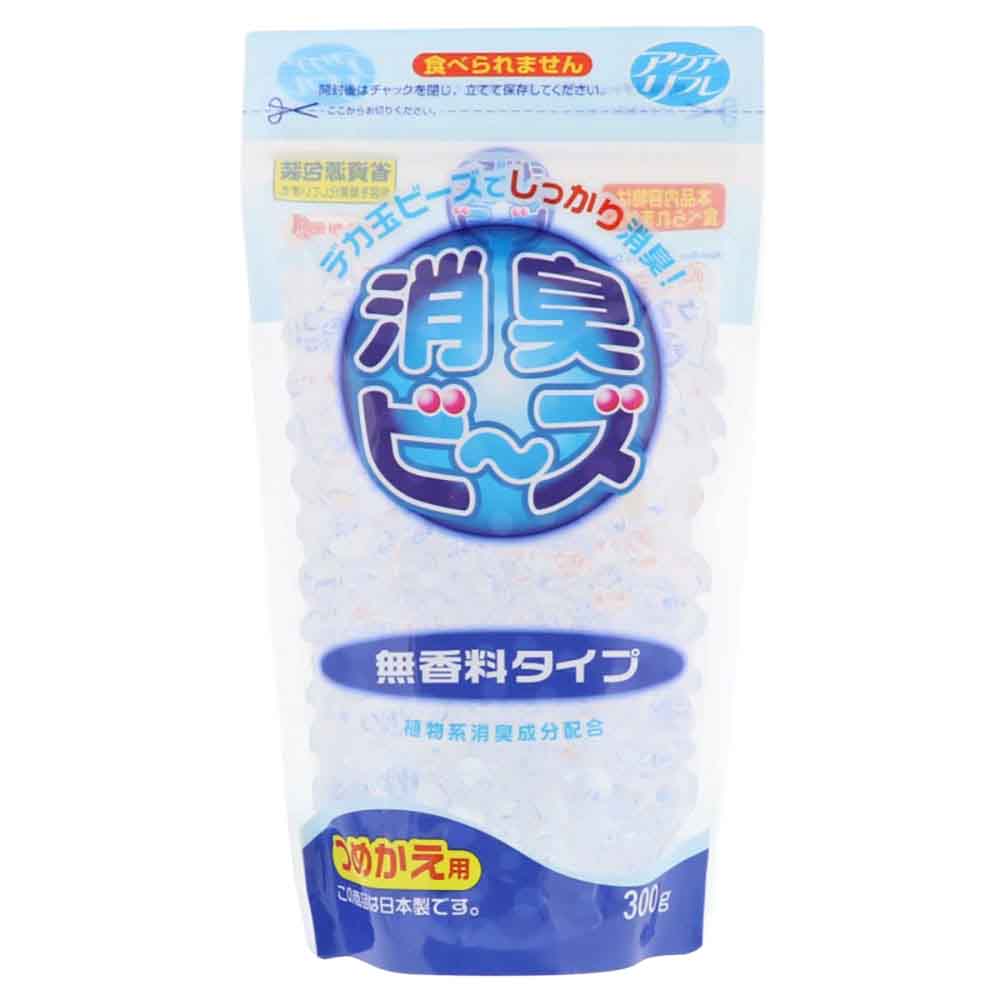 アクアリフレ 消臭ビーズ詰替　無香料300g