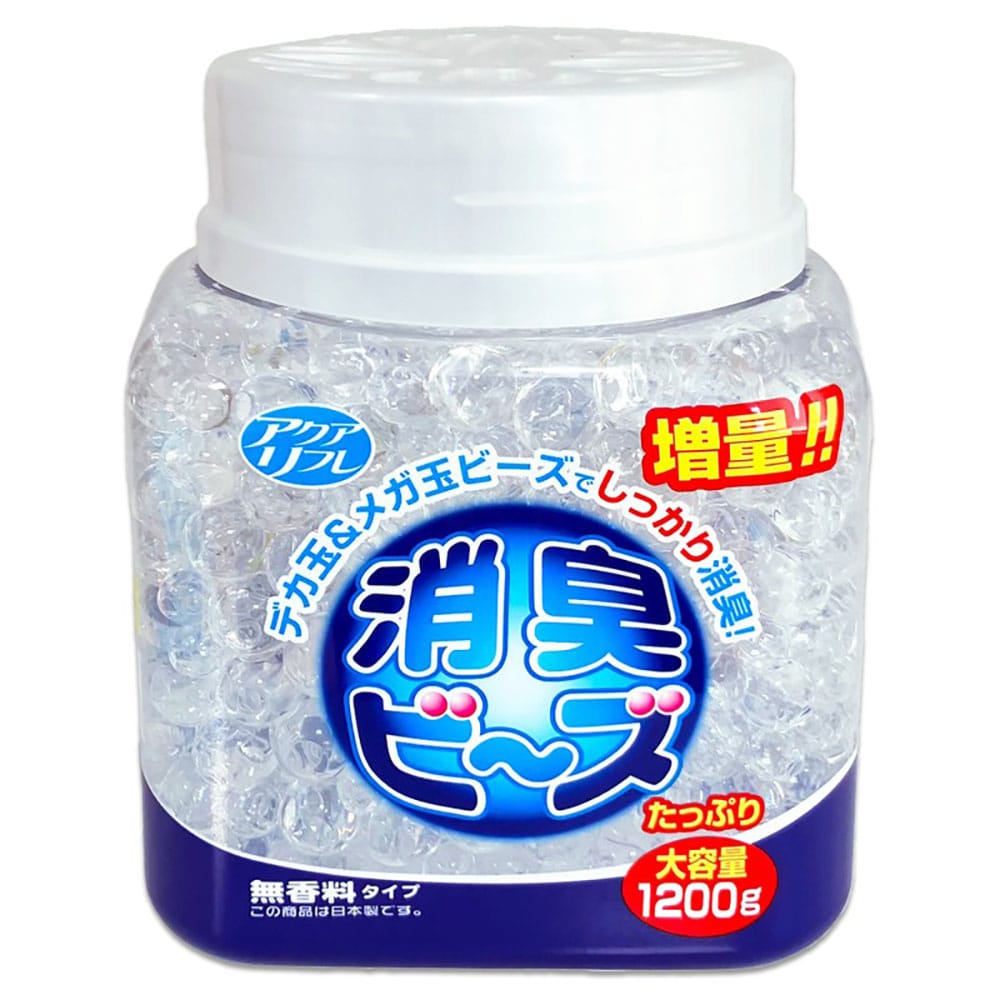 アクアリフレ 消臭ビーズ大容量　1200g 無香料