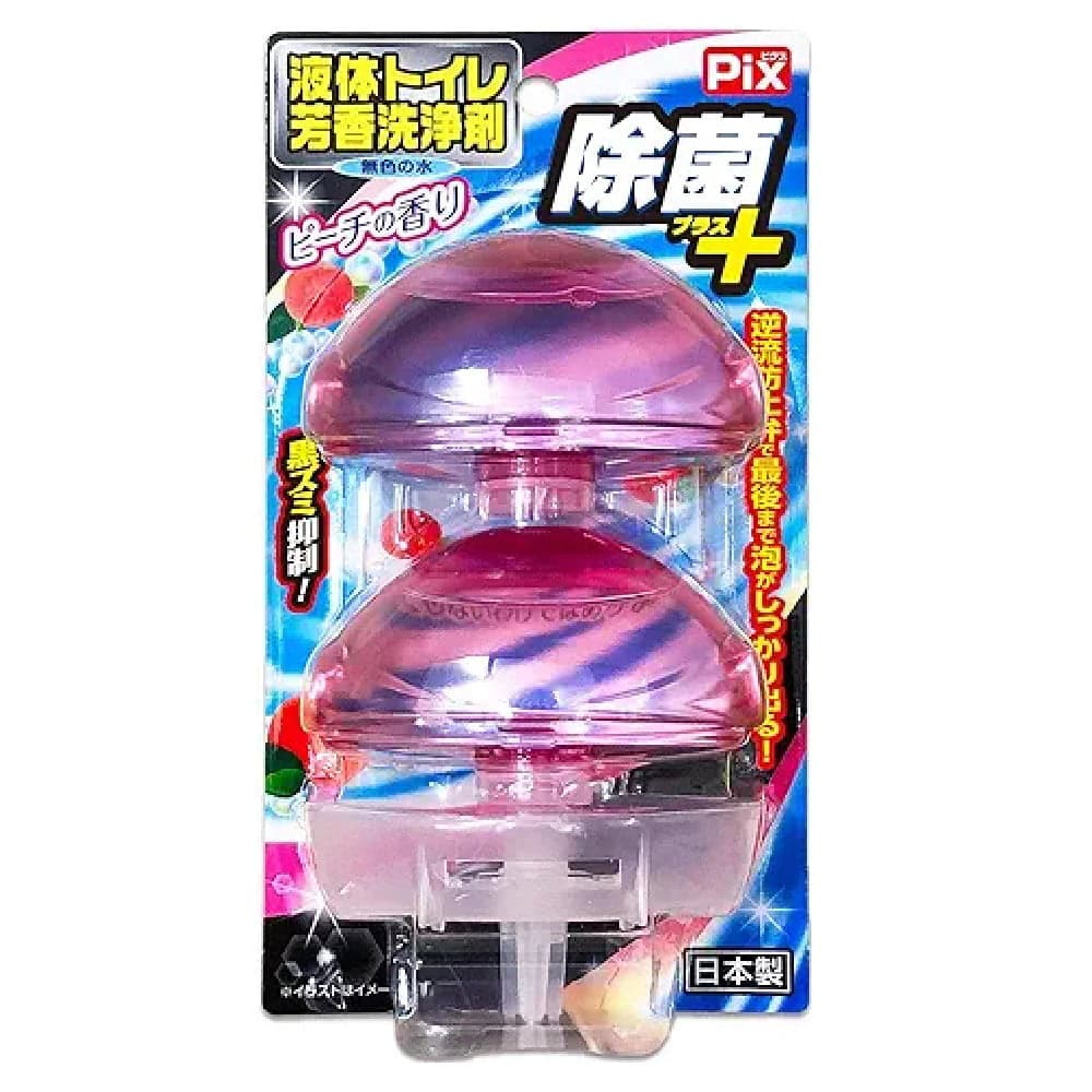 ピクス 除菌液体トイレオンタンク2個入り ピーチの香り