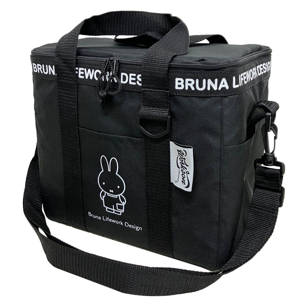 マリオ miffy DIYクーラーバッグ 12.5L ブラック J-72645