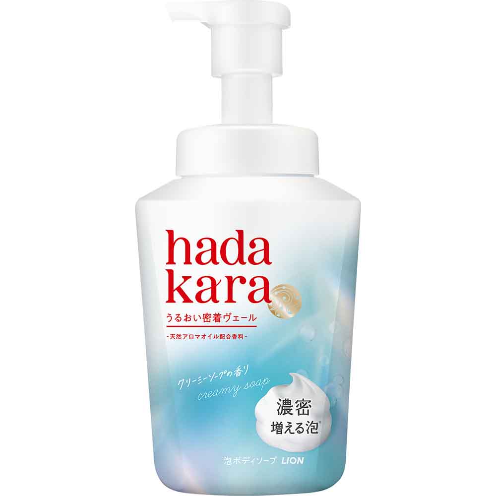 ハダカラ ハダカラモイストボディケアソープ泡タイプ本体540ｍL クリーミーソープの香り