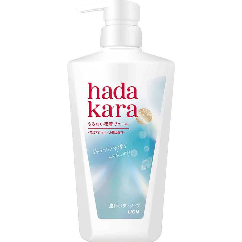 ハダカラ ハダカラモイストボディケアソープ液体タイプ本体480ｍL リッチソープの香り