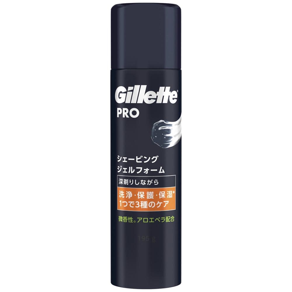 ＼13倍マイル！6月14日まで／Gillette 【3個セット】Gillette PRO　シェービングジェルフォーム