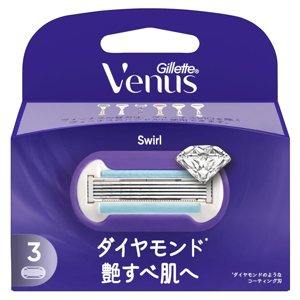 Gillette ヴィーナス艶すべ肌替刃3B