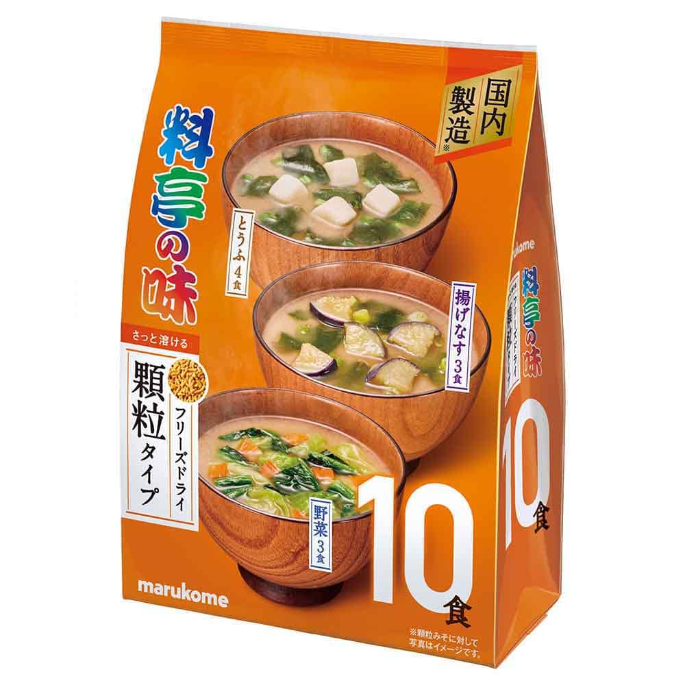 【6袋】料亭の味 お徳用 フリーズドライ顆粒 料亭の味 10食