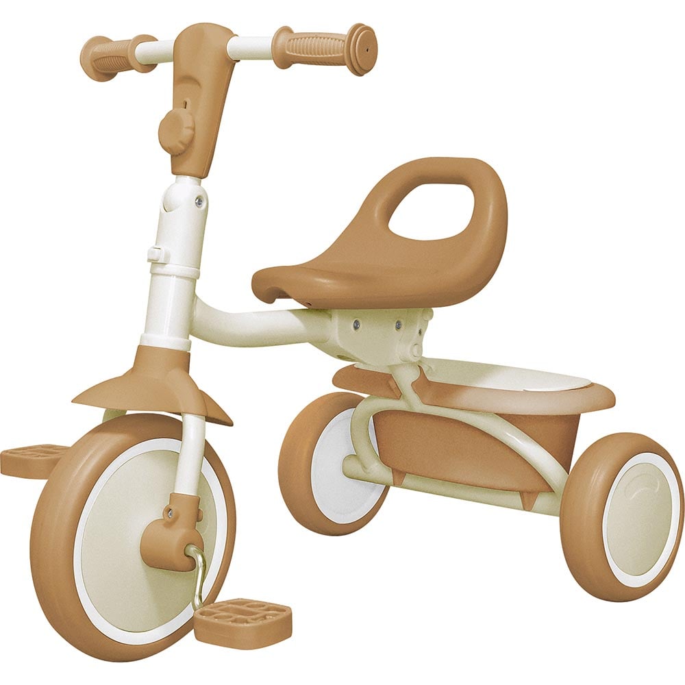 JTCBABY おでかけ三輪車 J-5392 モカ