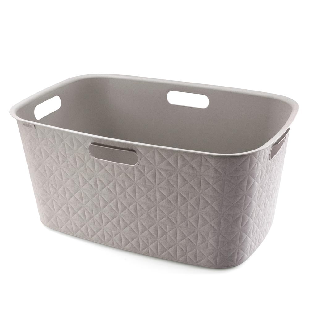 Softex（ソフテックス） ランドリーバスケット45L CV-123 グレーベージュ