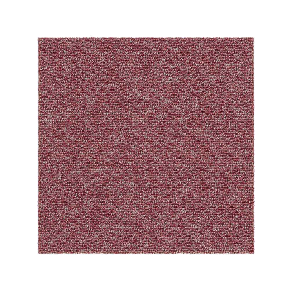 RUGRUG 家庭用タイルカーペット フローループ 132-86897 レッド【時間指定不可】【代引不可】【同梱不可】