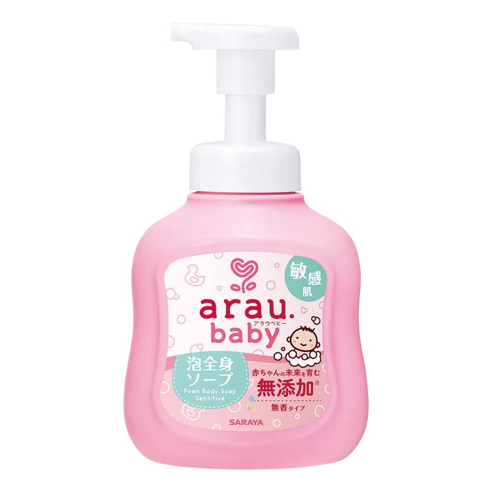 サラヤ アラウ.ベビー 泡全身ソープ 敏感肌 450ml