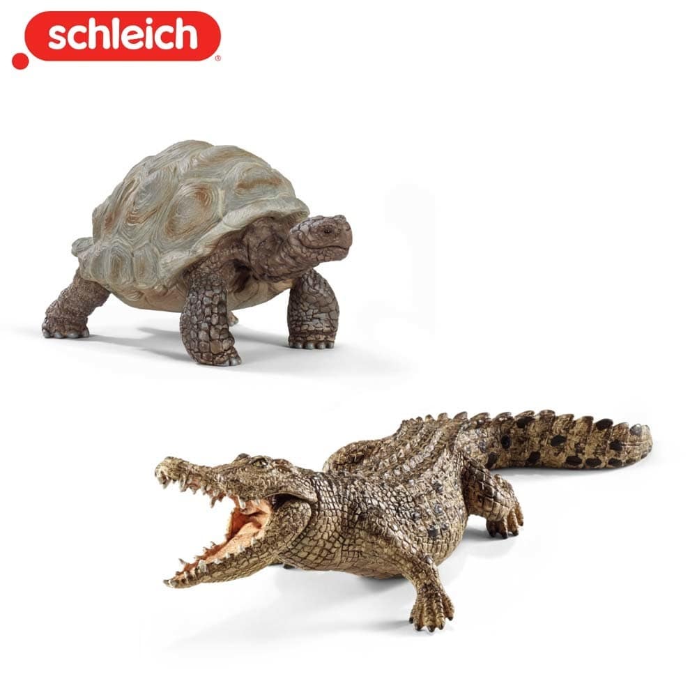 シュライヒ ワイルドライフ ワニ ・ゾウガメ